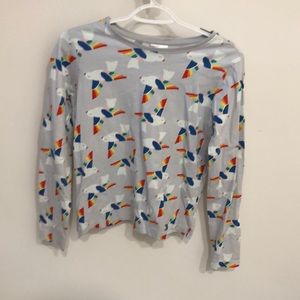 Hanna Anderson bird shirt